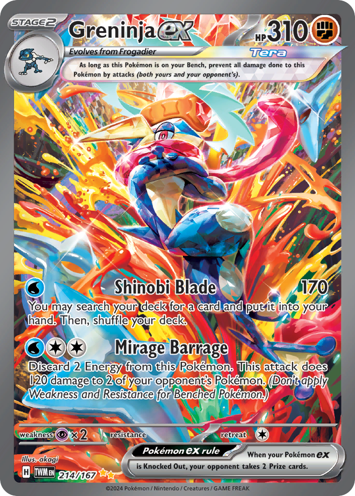 Greninja ex SIR, Twilight Masquerade
