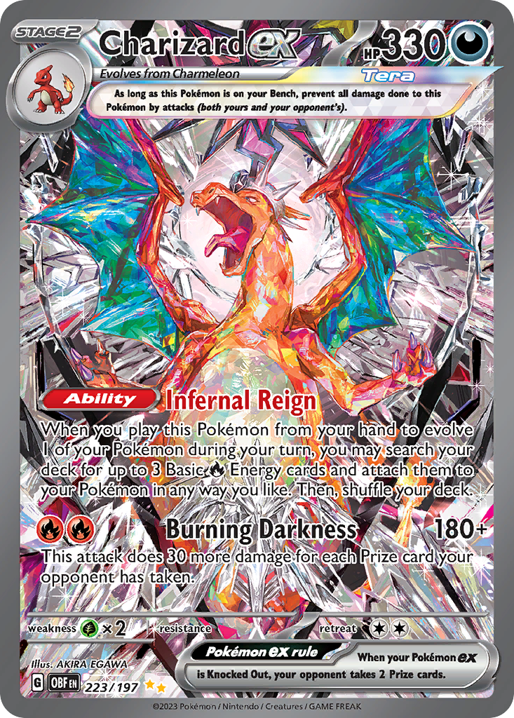 Charizard ex SIR, Obsidian Flames
