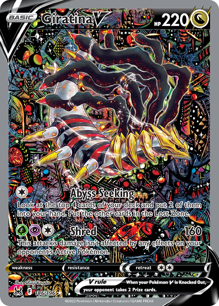 Giratina V Alt Art, Lost Origin